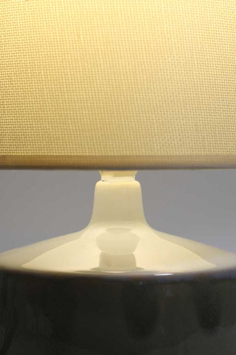 Potter Ceramic Table Lamp close up