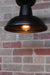 Railway outdoor ceiling light. ideal indoor ceiling light for a bathroom a hallway or a bedroom.