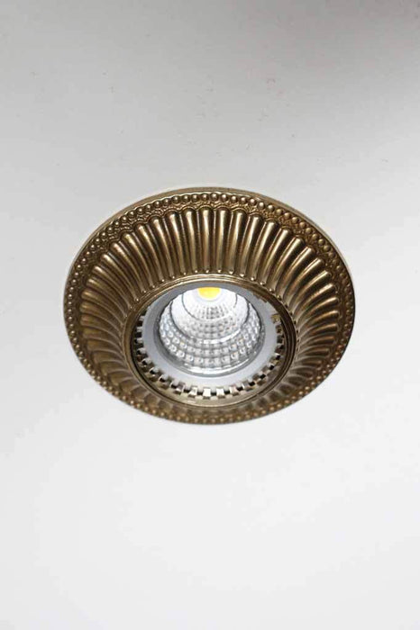 Recessed downlight cover accessory. add vintage charm to your home.  
