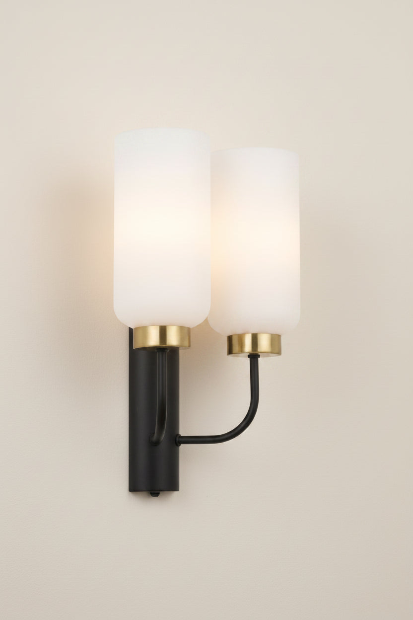 boucherie glass wall light
