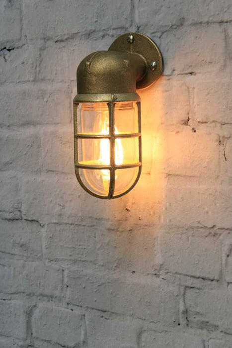 Seaboard Brass Outdoor Wall Light