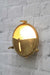 Seaquest Brass Outdoor Bulkhead Lights eyelid style