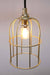 Small gold cage shade 