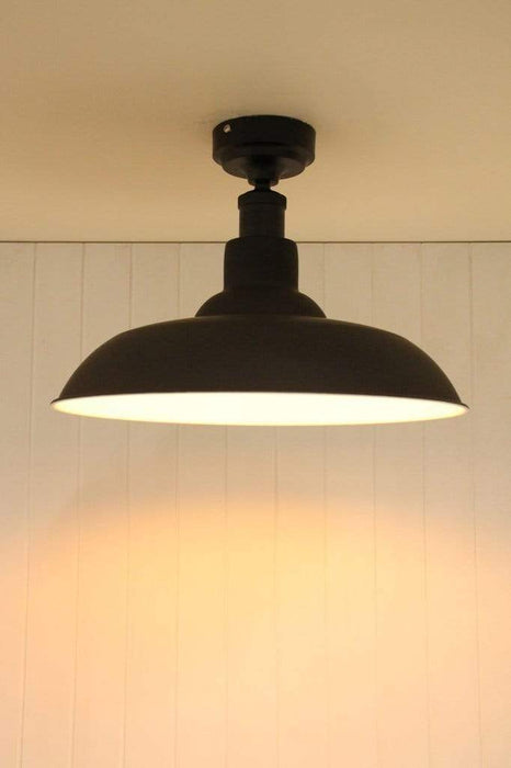 Soft industrial ceilng light. flush mount fitting. buy ceiling lights online