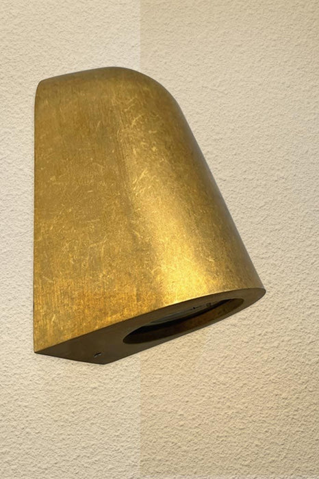 Solid brass exterior light