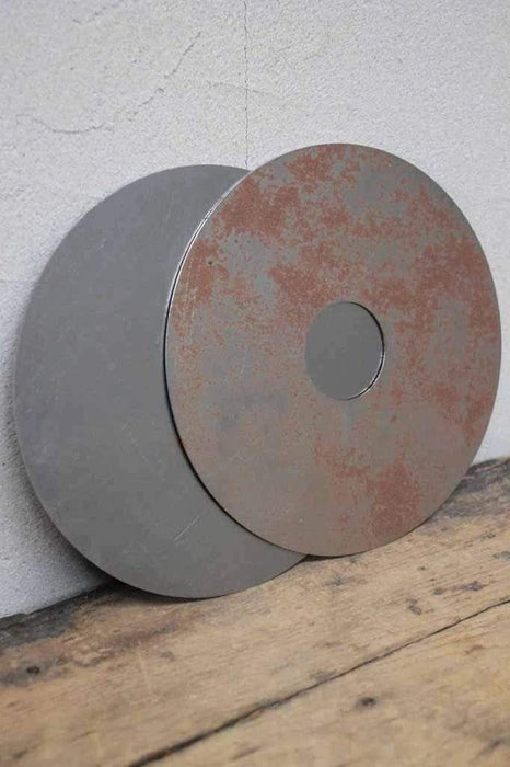 Large steel discs