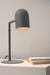 Charcoal grey table lamp