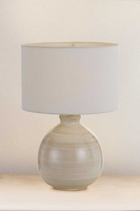 Amber table lamp