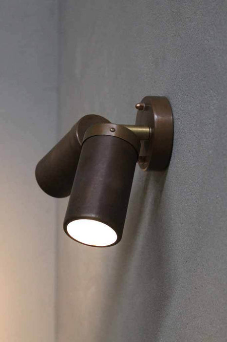 The copper outdoor double spotlight is ideal for outdoor walkways patios and courtyards. online lighting mlebourne
