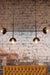The bakelite bowl junction light has a quality brass pendant frame and bakelite shades in 6 different colours