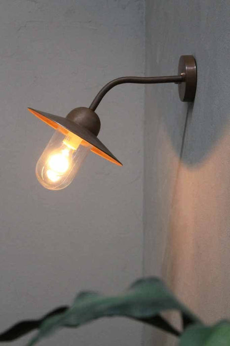 The copper cabin wall light has an ip23 weather rating. great for indoor and outdoor use