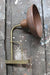 The copper railway outdoor wall light has a quality brass scone. online lighting mlebourne