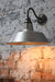 Vintage steel factory warehouse outdoor wall light