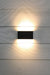 Poole Up/Down Wall Light Black - 1 