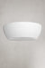 Front view of LED Semicircle Plaster Wall Light. 