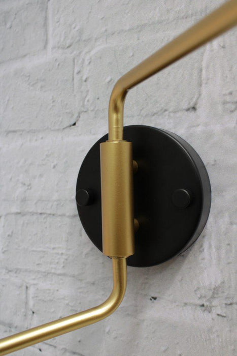 Wall mount with swivel arms