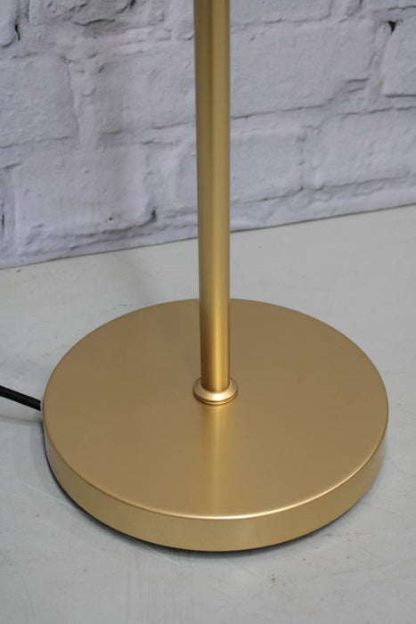 Gold/brass floor lamp base
