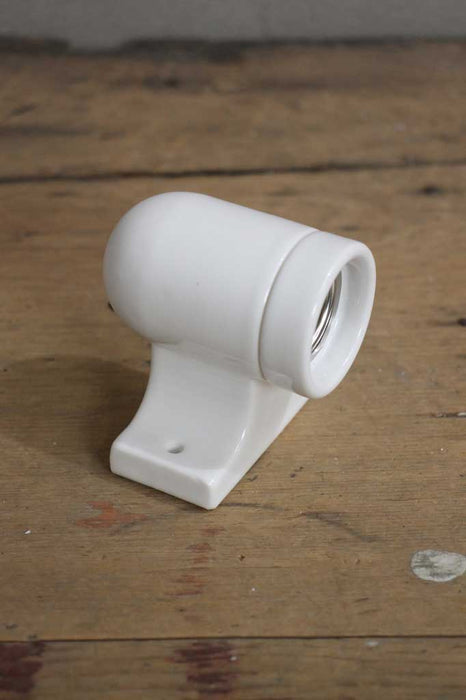 White ceramic batten holder