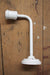 White 90 degree wall sconce