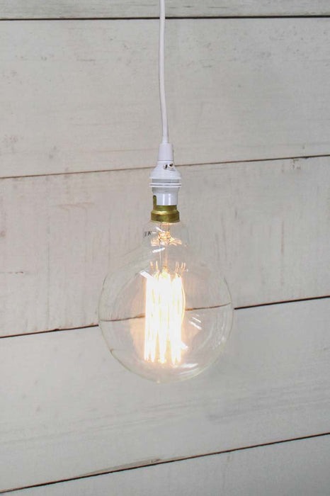 White round cord with bulb