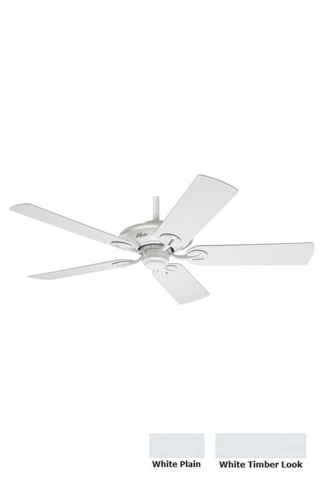 White outdoor ceiling fan IP44 rated