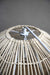 Rattan pendant light with natural finish