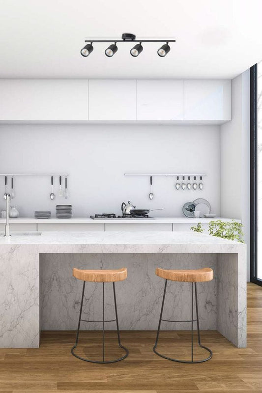 Black 4 Light Spotlight