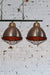 Cage guard copper light shades hanging pendant lighting black