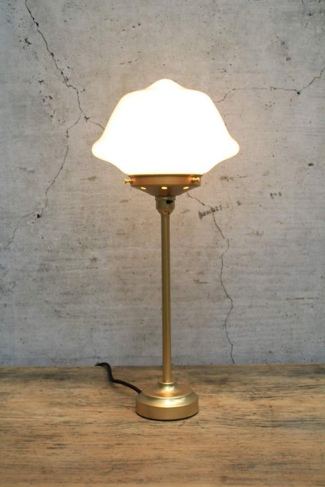 Steel table lamp 