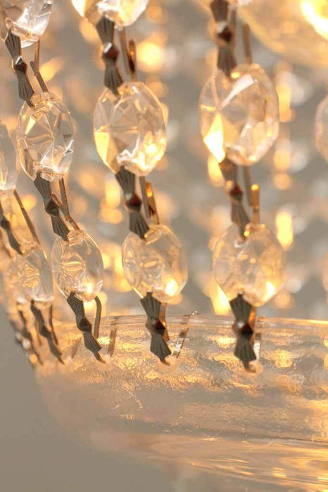 Features high grade crystal beading. crystal lighting online melbounre