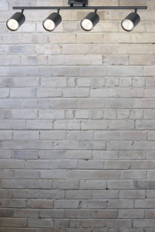 Black 4 Light Spotlight