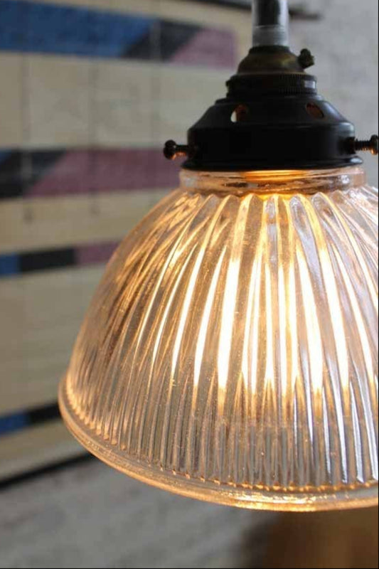 Glass shade perfect for pendant lighting