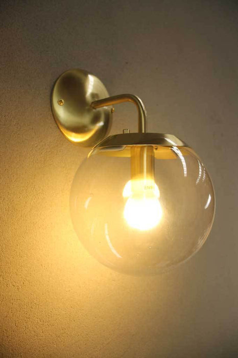 Gold wall light modern