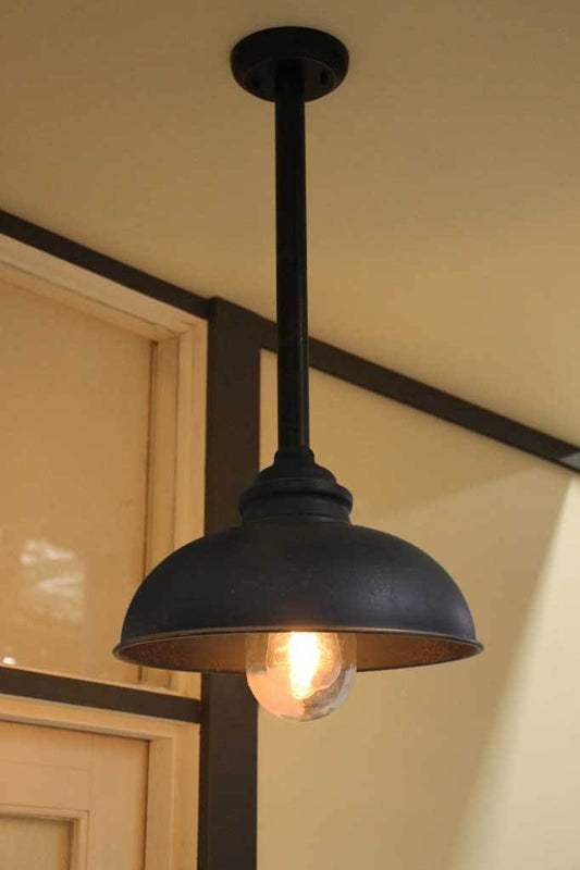 Industrial outdoor light pendant lighting online Melbourne vintage