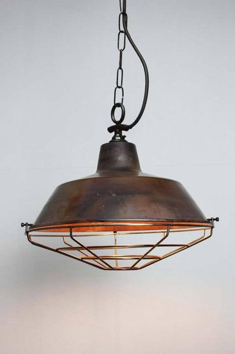 Kitchen pendant lighting copper light shades online Melbourne side entry chain antique cage