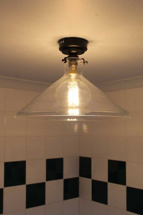 Lab Funnel Batten Light. Glass ceiling light. Online lighting — Fat ...