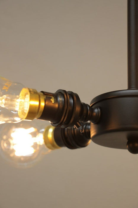Black lampholder detail