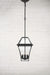 Large Victorian style pendant light with rod and chain