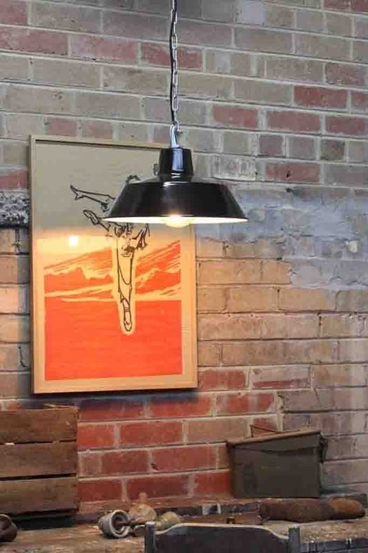 Black pendant light factory ceiling light xl