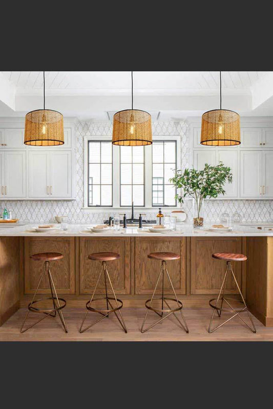 Moselle Rattan Pendant Light