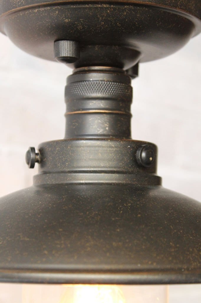 Vintage flush mount connection