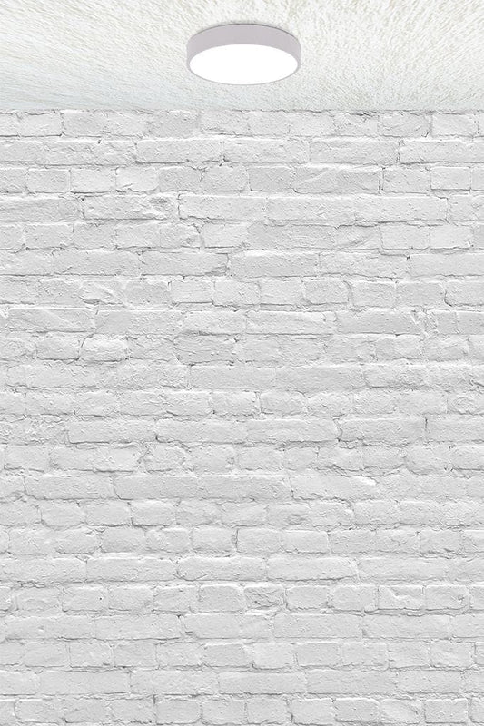Small ceiling light in white finish