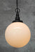 Medium vintage opal glass ball lights ideal for bar lighting