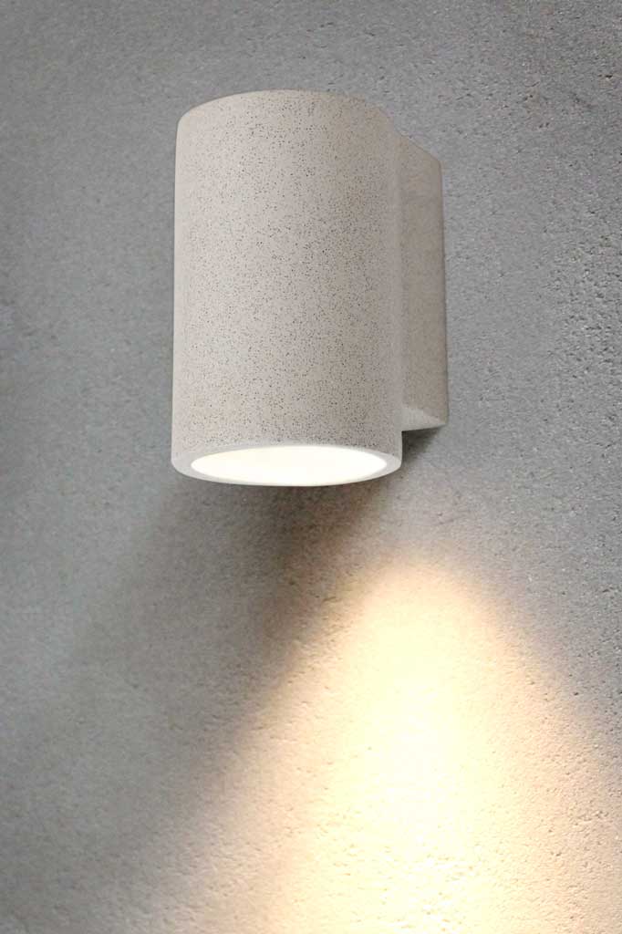Landmark Concrete LED Outdoor Wall Light — Fat Shack Vintage