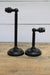 Steel wall sconces two sizes