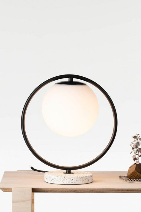 Bonnie Glass Sphere Table Lamp